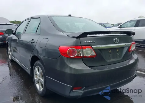 2011 Toyota Corolla S from USA, damaged, VIN 2T1BU4EE5BC589693